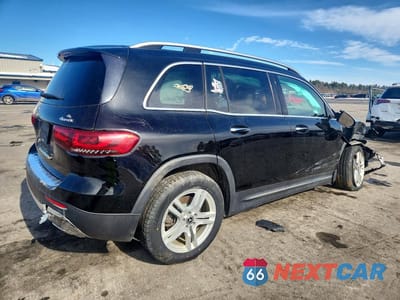 Trzecie zdjęcie samochodu z tyłu: 2022 MERCEDES-BENZ GLB 250 4MATIC VIN:W1N4M4HB7NW186409 - miniatura