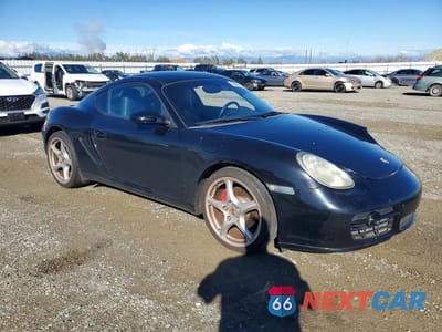 Czwarte zdjęcie samochodu z boku: 2006 PORSCHE CAYMAN VIN:WP0AB29816U784628 - miniatura