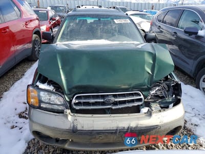 Piąte zdjęcie samochodu w środku: 2000 SUBARU LEGACY OUTBACK VIN:4S3BH6651Y7610502 - miniatura