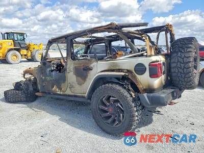 Drugie zdjęcie samochodu z przodu: 2020 JEEP WRANGLER UNLIMITED RUBICON VIN:1C4HJXFN7LW266760 - miniatura