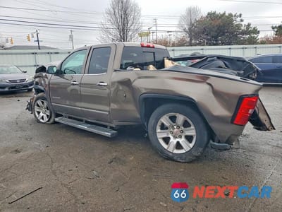 Drugie zdjęcie samochodu z przodu: 2015 GMC SIERRA K1500 SLT VIN:1GTV2VEC0FZ400323 - miniatura