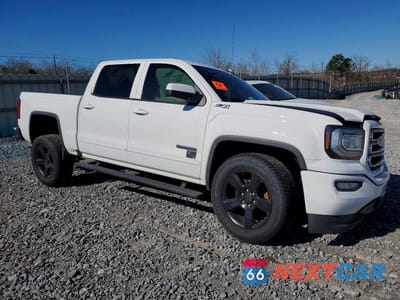 Czwarte zdjęcie samochodu z boku: 2017 GMC SIERRA K1500 SLE VIN:3GTU2MEC6HG142267 - miniatura