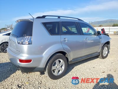 Trzecie zdjęcie samochodu z tyłu: 2010 MITSUBISHI OUTLANDER ES VIN:JA4AT2AW5AZ006278 - miniatura