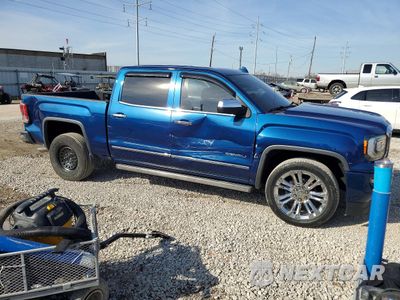 Czwarte zdjęcie samochodu z boku: 2017 GMC SIERRA K1500 DENALI VIN:3GTU2PEJ0HG319332 - miniatura
