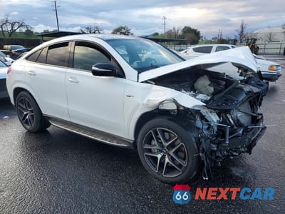 Czwarte zdjęcie samochodu z boku: 2022 MERCEDES-BENZ GLE COUPE AMG 53 4MATIC VIN:4JGFD6BB2NA757057 - miniatura