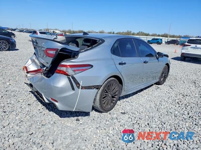 Trzecie zdjęcie samochodu z tyłu: 2019 TOYOTA CAMRY SE VIN:4T1B11HK6KU296781 - miniatura