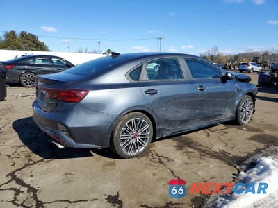 Trzecie zdjęcie samochodu z tyłu: 2023 KIA FORTE GT VIN:3KPF44AC4PE631771 - miniatura