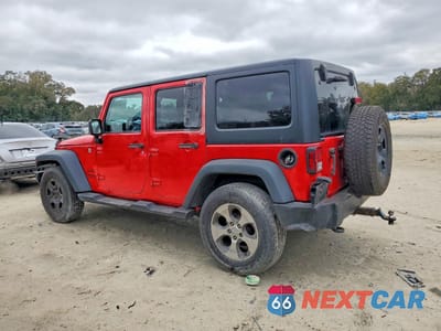 Drugie zdjęcie samochodu z przodu: 2015 JEEP WRANGLER UNLIMITED SPORT VIN:1C4BJWDG9FL635967 - miniatura