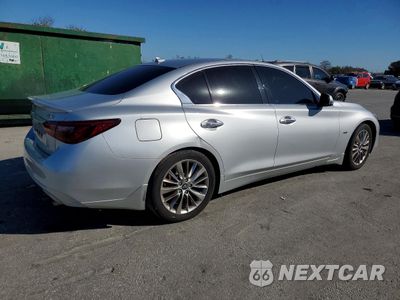Trzecie zdjęcie samochodu z tyłu: 2019 INFINITI Q50 LUXE VIN:JN1EV7AP3KM514466 - miniatura