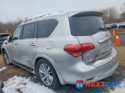 Drugie zdjęcie samochodu z przodu: 2015 INFINITI QX80 VIN:JN8AZ2NE3F9083118 - miniatura