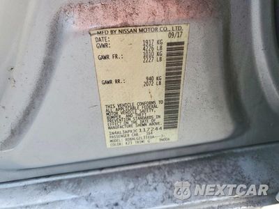 Zdjęcie 12 z 12 samochodu: 2018 NISSAN ALTIMA 2.5 S VIN:1N4AL3APXJC117244 - miniatura