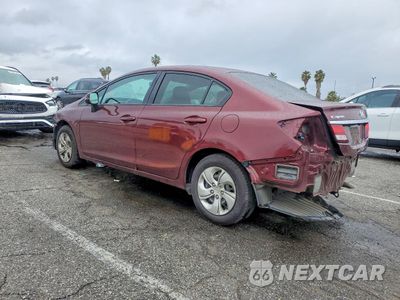 Drugie zdjęcie samochodu z przodu: 2013 HONDA CIVIC LX VIN:19XFB2F59DE213366 - miniatura