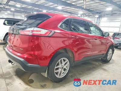 Trzecie zdjęcie samochodu z tyłu: 2023 FORD EDGE SEL VIN:2FMPK4J91PBA47538 - miniatura