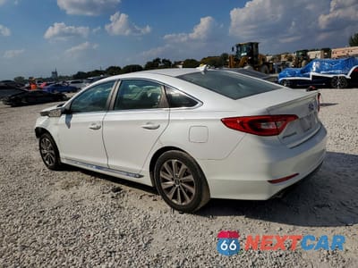 Drugie zdjęcie samochodu z przodu: 2017 HYUNDAI SONATA SPORT VIN:5NPE34AF8HH535017 - miniatura