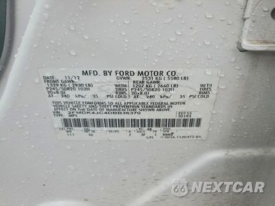 Zdjęcie 14 z 14 samochodu: 2013 FORD EDGE SEL VIN:2FMDK4JC4DBB36370 - miniatura