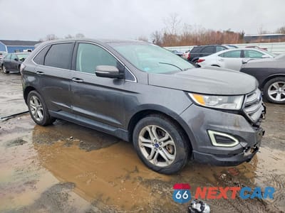 Czwarte zdjęcie samochodu z boku: 2017 FORD EDGE TITANIUM VIN:2FMPK4K99HBB53154 - miniatura