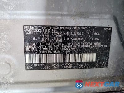 Zdjęcie 13 z 13 samochodu: 2021 TOYOTA RAV4 LE VIN:2T3F1RFV4MC168340 - miniatura