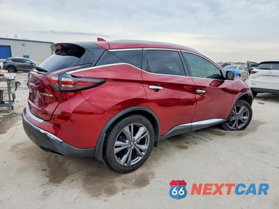 Trzecie zdjęcie samochodu z tyłu: 2022 NISSAN MURANO PLATINUM VIN:5N1AZ2DJ1NC109920 - miniatura