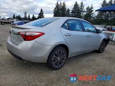 Trzecie zdjęcie samochodu z tyłu: 2015 TOYOTA COROLLA S PLUS VIN:2T1BURHE5FC372577 - miniatura