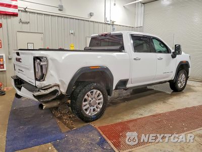 Trzecie zdjęcie samochodu z tyłu: 2023 GMC SIERRA K3500 DENALI VIN:1GT49WEY4PF132730 - miniatura