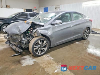 2014 HYUNDAI ELANTRA LIMITED 5NPDH4AE6EH525246 - główne zdjęcie licytacji z USA - miniatura
