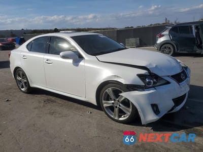 Czwarte zdjęcie samochodu z boku: 2012 LEXUS IS 250 BASE VIN:JTHBF5C25C5180440 - miniatura