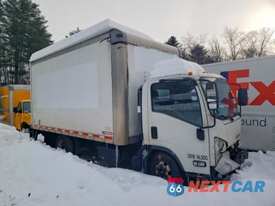 Czwarte zdjęcie samochodu z boku: 2015 ISUZU NPR HD BOX TRUCK VIN:JALC4W164F7005885 - miniatura