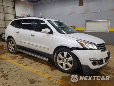 Czwarte zdjęcie samochodu z boku: 2016 CHEVROLET TRAVERSE LTZ VIN:1GNKVJKD5GJ294569 - miniatura