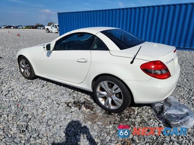 Drugie zdjęcie samochodu z przodu: 2009 MERCEDES-BENZ SLK 350 VIN:WDBWK58F29F190984 - miniatura