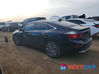 Drugie zdjęcie samochodu z przodu: 2019 HONDA INSIGHT TOURING VIN:19XZE4F95KE032815 - miniatura