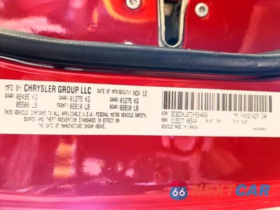 Zdjęcie 12 z 12 samochodu: 2013 DODGE CHARGER SXT VIN:2C3CDXJG7DH584666 - miniatura