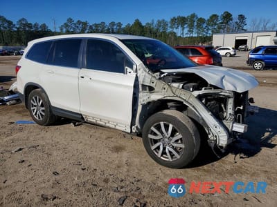 Czwarte zdjęcie samochodu z boku: 2021 HONDA PILOT EXL VIN:5FNYF5H54MB030821 - miniatura