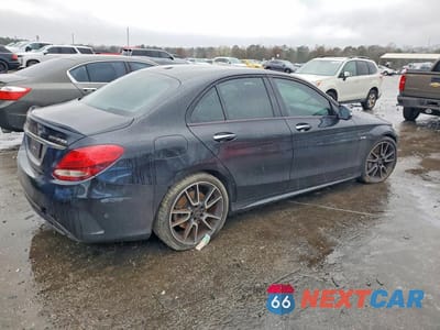Trzecie zdjęcie samochodu z tyłu: 2018 MERCEDES-BENZ C 43 4MATIC AMG VIN:55SWF6EBXJU255195 - miniatura