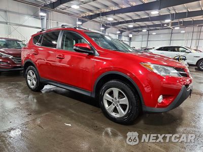 Czwarte zdjęcie samochodu z boku: 2015 TOYOTA RAV4 XLE VIN:2T3RFREV2FW248446 - miniatura