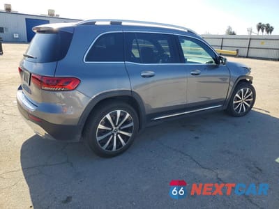 Trzecie zdjęcie samochodu z tyłu: 2021 MERCEDES-BENZ GLB 250 VIN:W1N4M4GB3MW162740 - miniatura