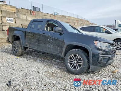 Czwarte zdjęcie samochodu z boku: 2021 CHEV COLORADO VIN:1GCGSBEN4M1226924 - miniatura