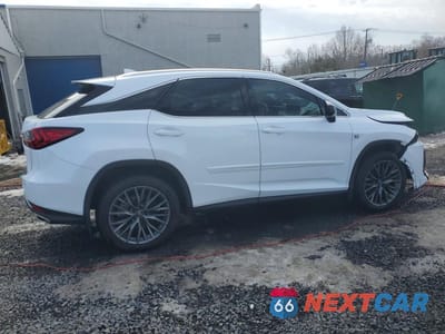 Trzecie zdjęcie samochodu z tyłu: 2022 LEXUS RX 350 F SPORT VIN:2T2SZMDA8NC361705 - miniatura