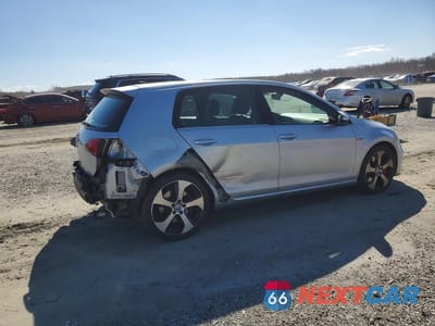 Trzecie zdjęcie samochodu z tyłu: 2016 VOLKSWAGEN GTI S/SE VIN:3VW447AU2GM060060 - miniatura