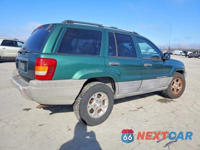 Trzecie zdjęcie samochodu z tyłu: 1999 JEEP GRAND CHEROKEE LAREDO VIN:1J4G258S3XC724263 - miniatura