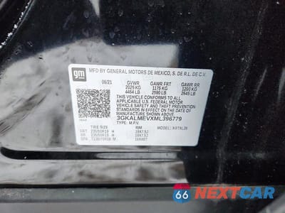Zdjęcie 13 z 13 samochodu: 2021 GMC TERRAIN SLE VIN:3GKALMEVXML396779 - miniatura