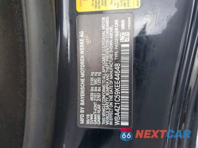 Zdjęcie 12 z 12 samochodu: 2019 BMW 430I VIN:WBA4Z1C59KEE44648 - miniatura