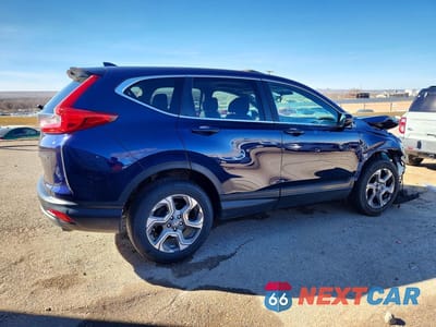 Trzecie zdjęcie samochodu z tyłu: 2017 HONDA CR-V EXL VIN:5J6RW2H82HL018726 - miniatura