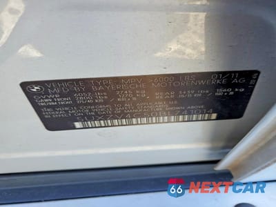 Zdjęcie 12 z 12 samochodu: 2011 BMW X5 XDRIVE35I VIN:5UXZV4C50BL741014 - miniatura