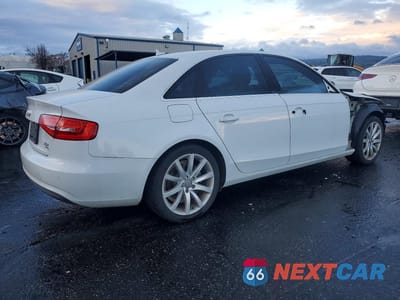 Trzecie zdjęcie samochodu z tyłu: 2013 AUDI A4 PREMIUM PLUS VIN:WAUFFAFL3DN028980 - miniatura