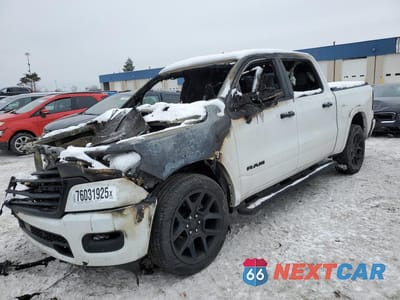2025 RAM 1500 LARAMIE 1C6SRFJP5SN553138 - główne zdjęcie licytacji z USA - miniatura