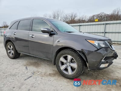 Czwarte zdjęcie samochodu z boku: 2012 ACURA MDX TECHNOLOGY VIN:2HNYD2H38CH512200 - miniatura