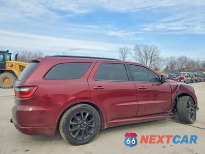 Trzecie zdjęcie samochodu z tyłu: 2019 DODGE DURANGO GT VIN:1C4RDJDG6KC781598 - miniatura