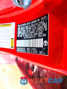 Zdjęcie 12 z 12 samochodu: 2021 TOYOTA PRIUS LE VIN:JTDL9MFU8M3029187 - miniatura
