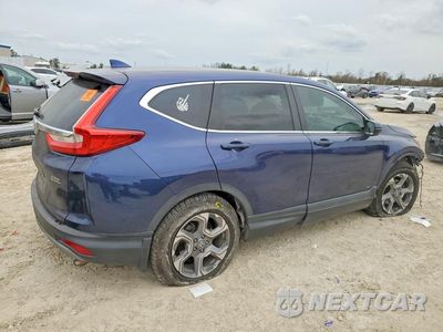 Trzecie zdjęcie samochodu z tyłu: 2017 HONDA CR-V EXL VIN:7FARW1H83HE045943 - miniatura
