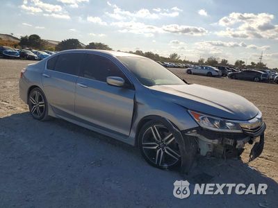 Czwarte zdjęcie samochodu z boku: 2017 HONDA ACCORD SPORT SPECIAL EDITION VIN:1HGCR2F19HA208819 - miniatura